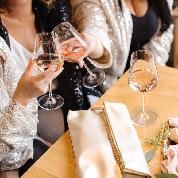 Gold Foldover Clutch | FAWN DESIGN for The Jilly Box | NWT - Picture 4 of 4